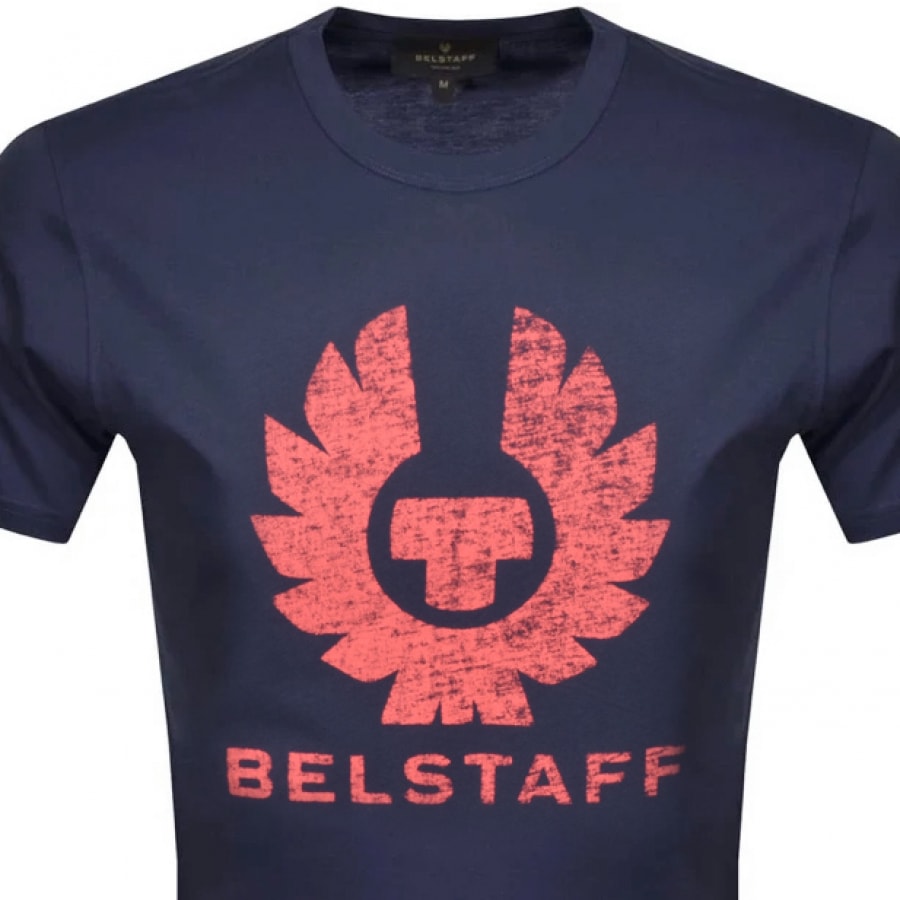 Alternative Image for ProductBelstaff Logo T Shirt Navy2
